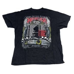 NASCAR Sprint Cup Graphic Tee Thrifted Vintage Style Size XL